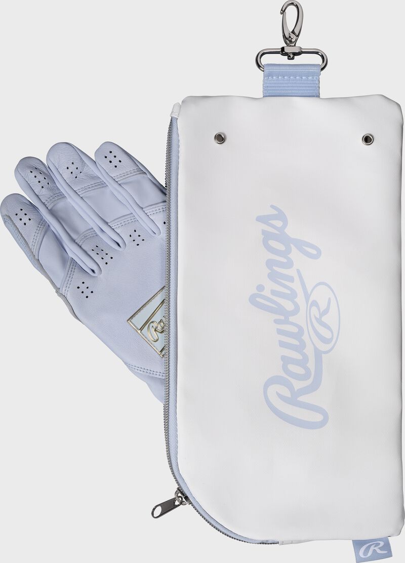 Rawlings Icon Batting Gloves, Lavender, Adult XL