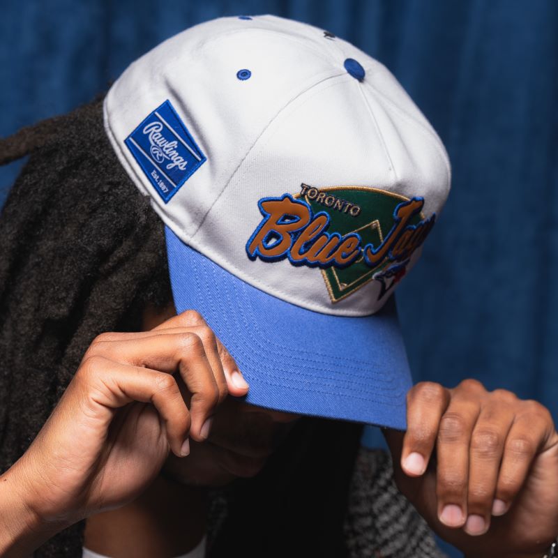 Toronto Blue Jays Rawlings Infield '47 Brand Hitch Hat loading=
