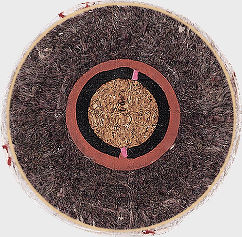 Center cork of a RBRO tournament grade Babe Ruth baseball