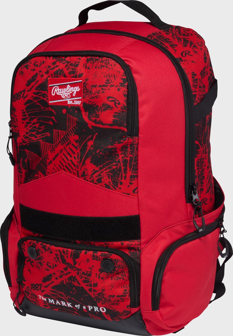 Rawlings Gamer Series Backpack, Scarlet