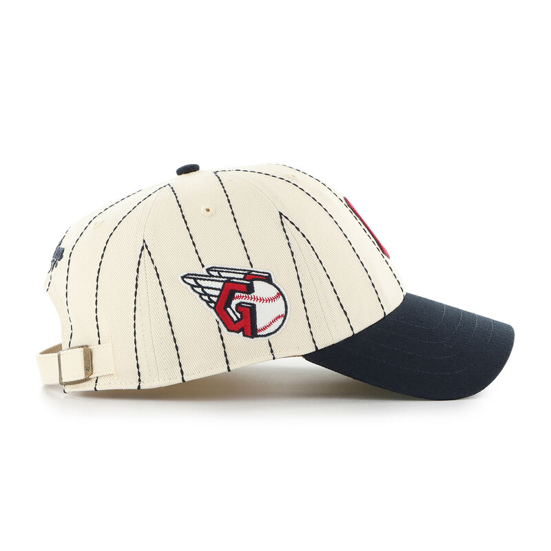 Cleveland Guardians Rawlings '47 Brand Pinstripe Clean Up Hat