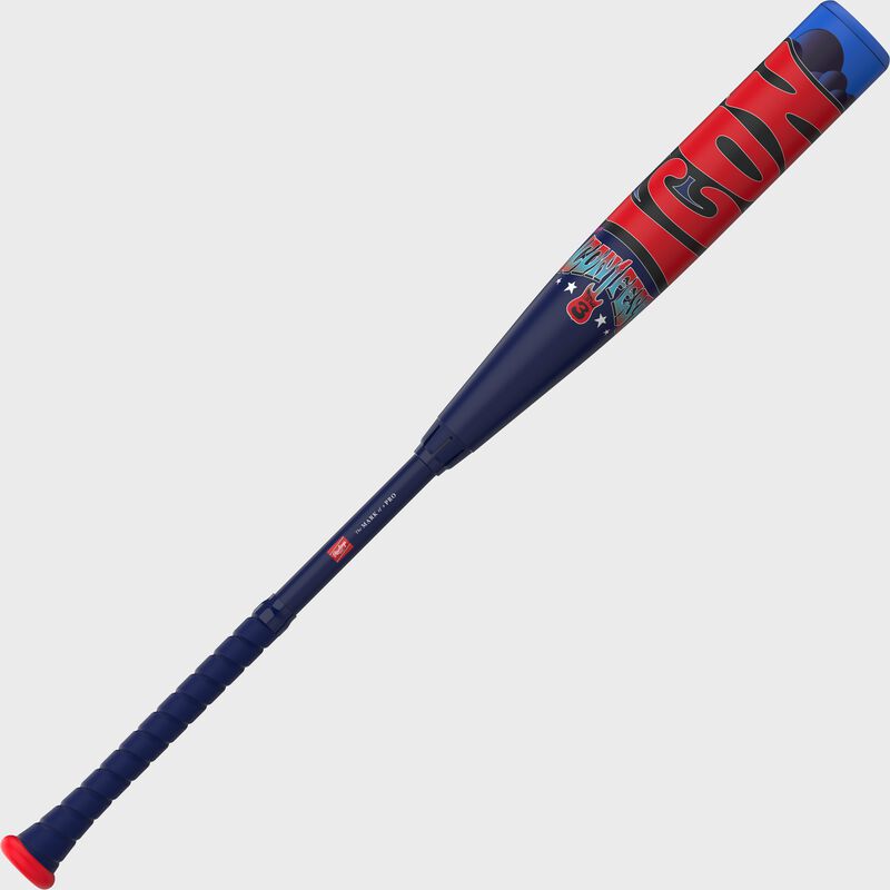 Rawlings Icon Fest Navy -3 BBCOR Baseball Bat, 34 in