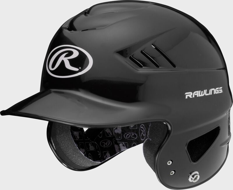 A pink RCFTB Coolflo T-ball batting helmet with a white Oval R logo