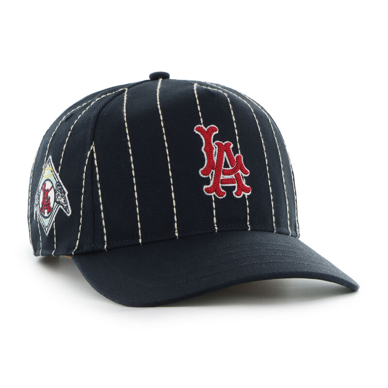 Los Angeles Angels Rawlings '47 Brand Pinstripe Hitch Hat