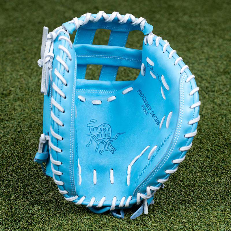 Rawlings Heart of the Hide 34-inch Fastpitch Softball Catcher's Mitt, Right Hand Throw