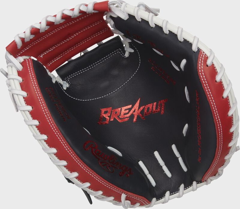 Shell palm view of 2022 Breakout 32.5-inch Catcher's Mitt loading=