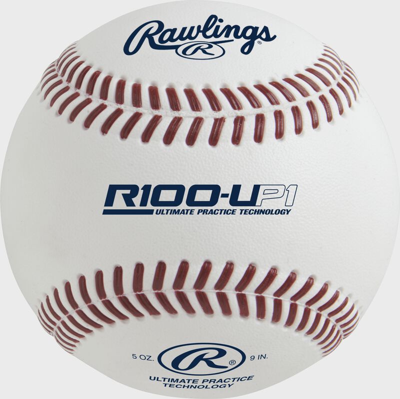 R100-UP1 Ultimate Practice Technology high school baseball with molded seams loading=