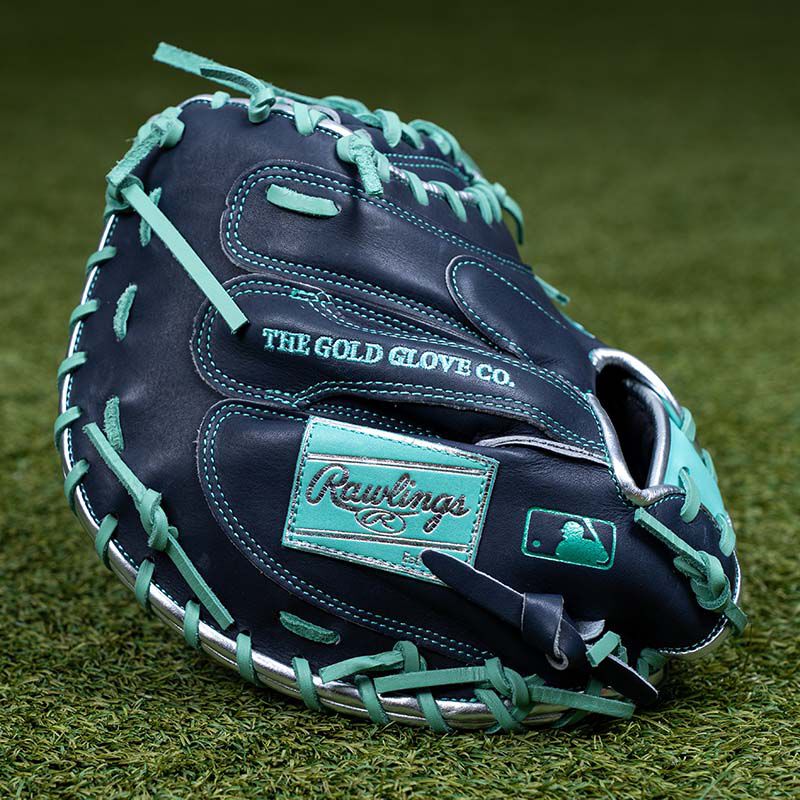 Rawlings Cal Raleigh Heart of the Hide 34-Inch Catcher's Mitt, Right Hand Throw