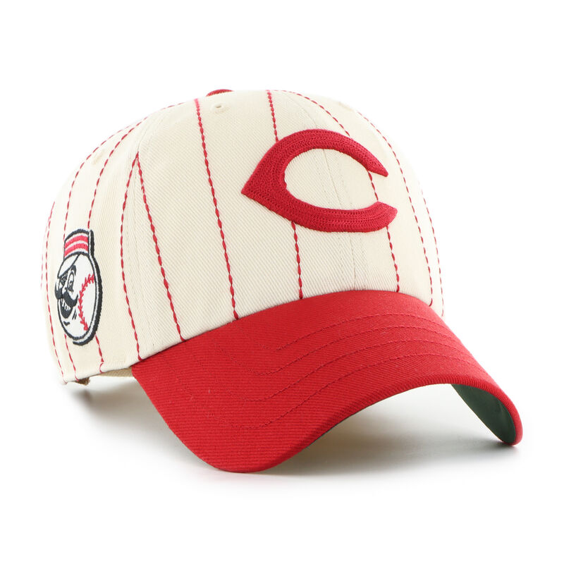 Cincinnati Reds Rawlings '47 Brand Pinstripe Clean Up Hat