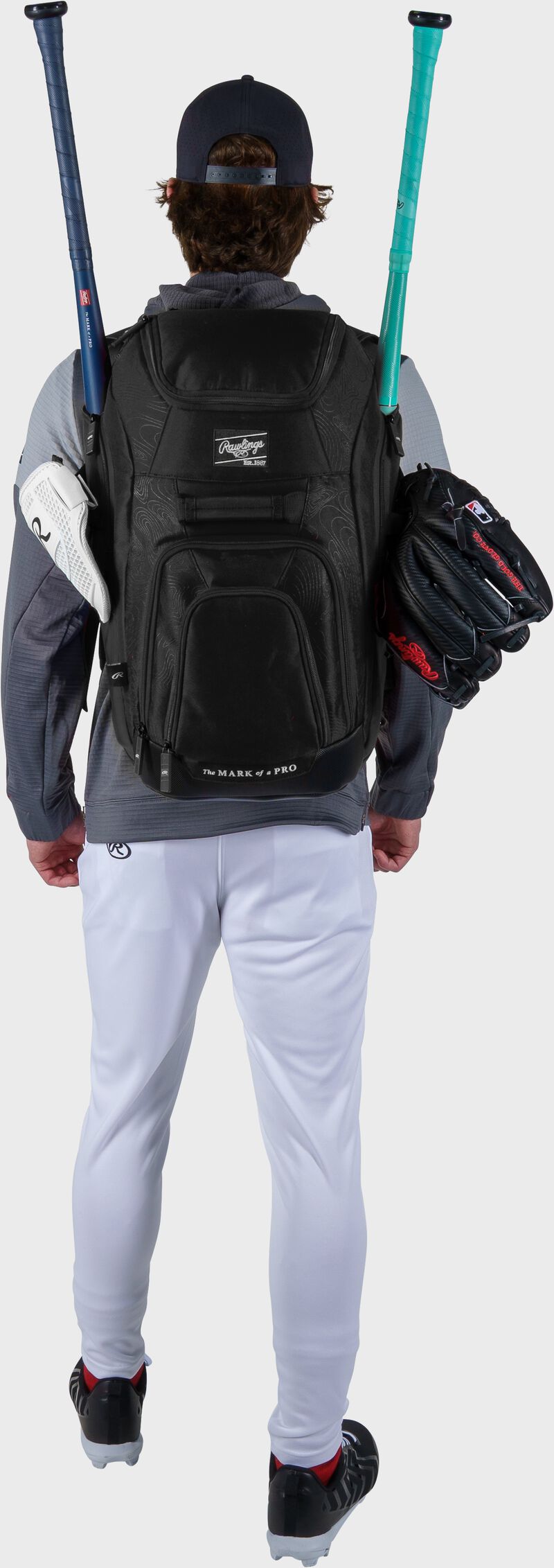Franchise 2 Players Backpack, Dark Green