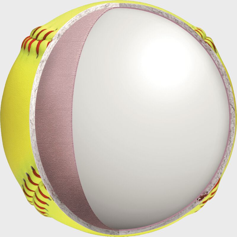 Inside center of a Little League 12" softball - SKU: PX2RYLLL