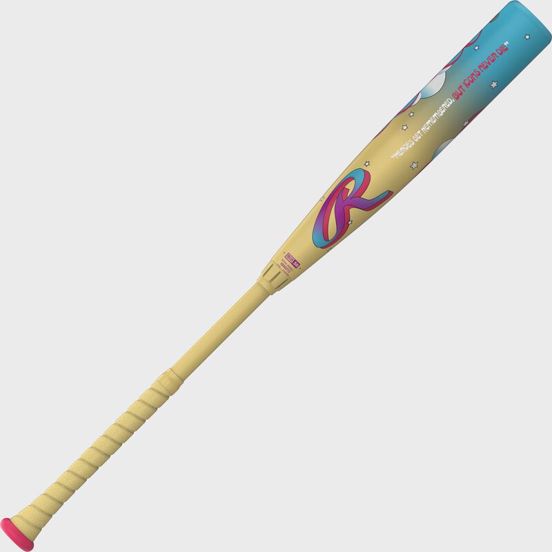 Rawlings Icon Fest Tan -3 BBCOR Baseball Bat, 34 in