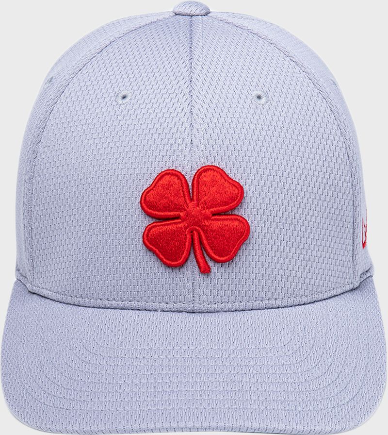 Front view of Rawlings Black Clover 'The Shift' Fitted Hat - SKU: BCR1TS0071 loading=