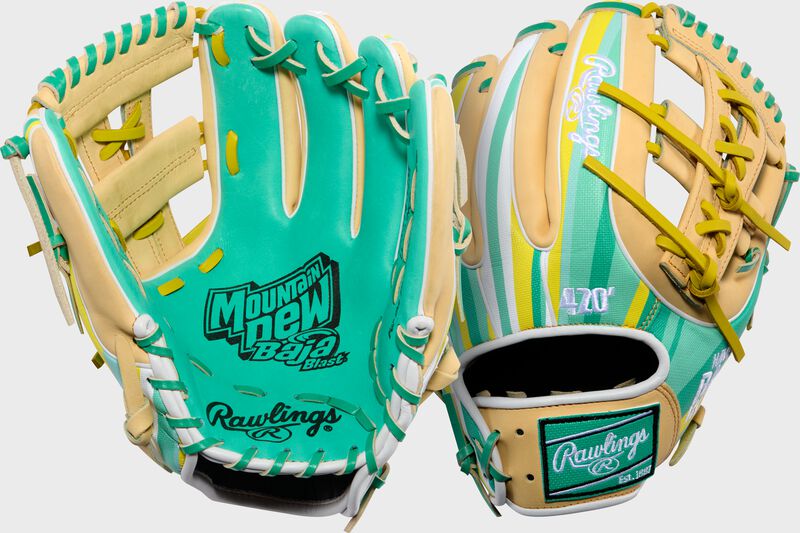 Rawlings Heart of the Hide Baja Blast 11.5 Inch Infield Glove