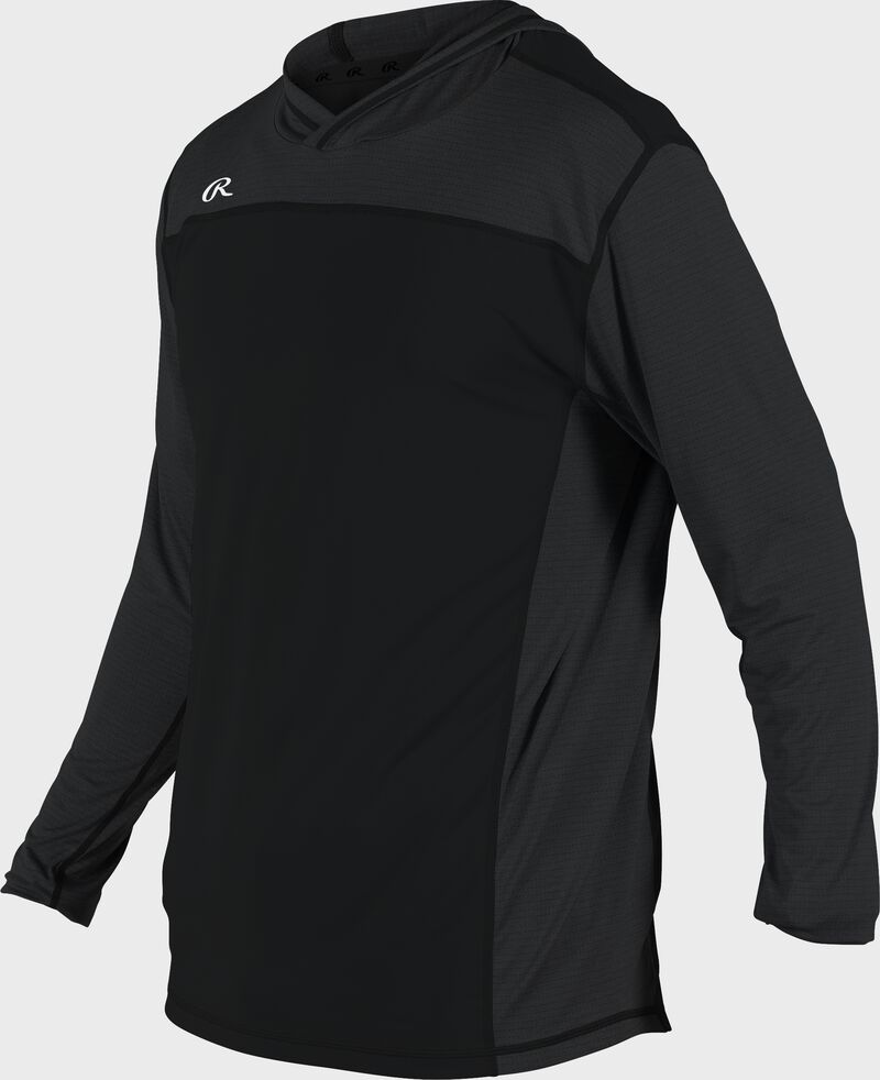 Rawlings ColorSync Lightweight Hoodie, Youth XL, Black