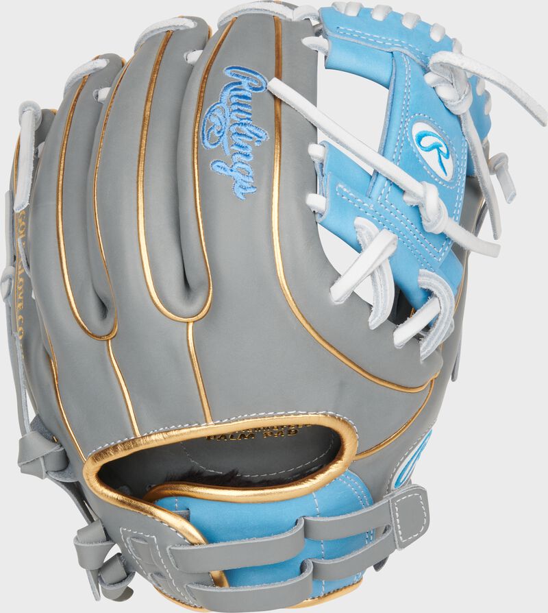 Liberty Advanced Color Series 11.75 in Infield Glove, Gray/Columbia Blue, Right loading=