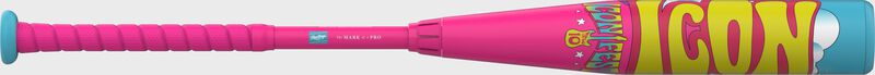 Rawlings Icon Fest Pink USA Baseball Bat, -10, 27 in