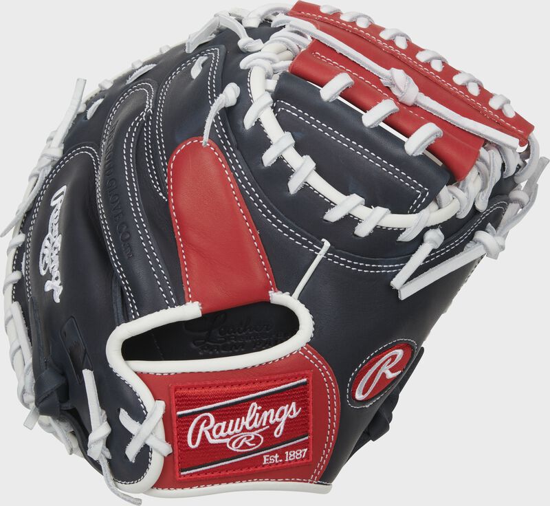 Shell back view of 2022 Breakout 32-inch Youth Catcher's Mitt loading=