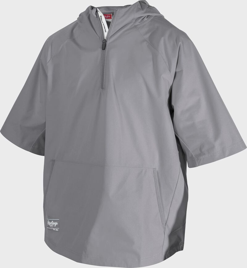 A blue gray Rawlings ColorSync cage jacket - SKU: CSSSJ-BG