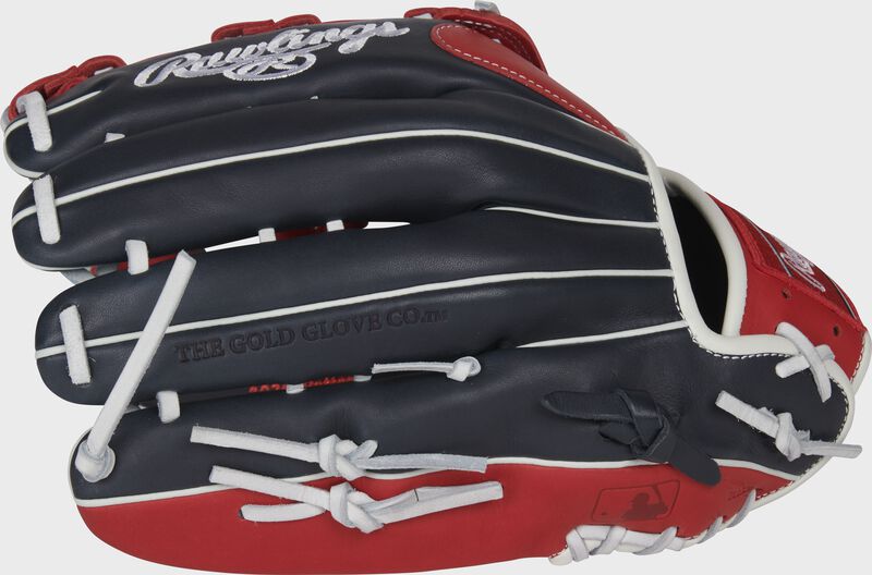 Pinky back view of 2022 Breakout 12.75-inch outfield glove