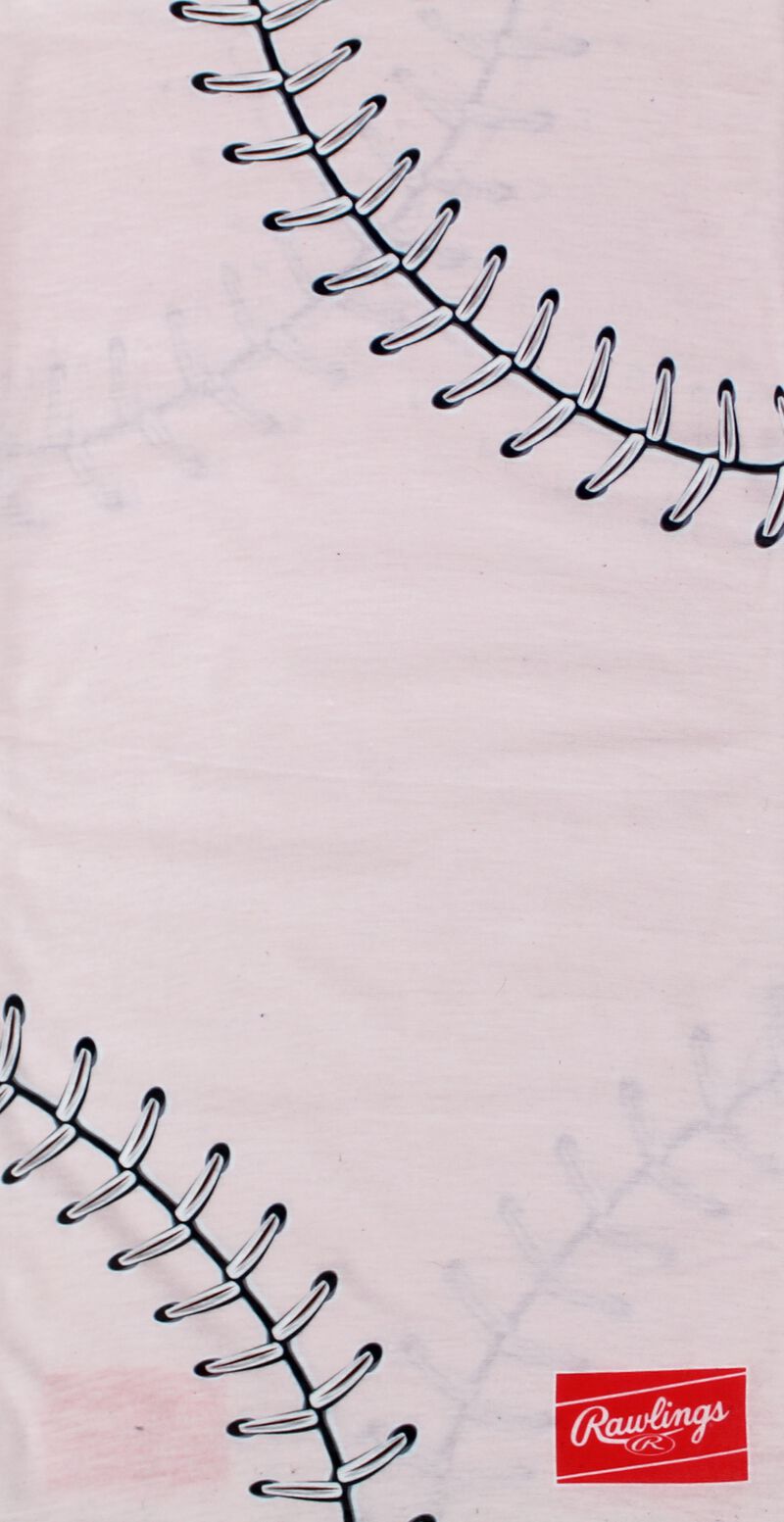 A pink stitch Rawlings multi-use neck gaiter - SKU: RC40001-681