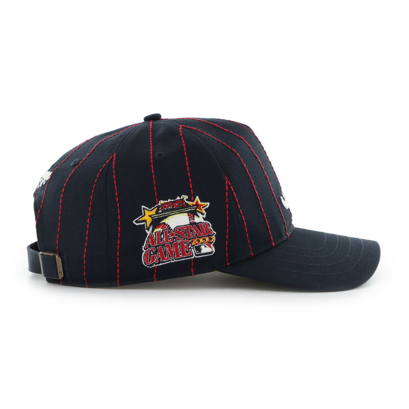 Atlanta Braves Rawlings '47 Brand Pinstripe Hitch Hat