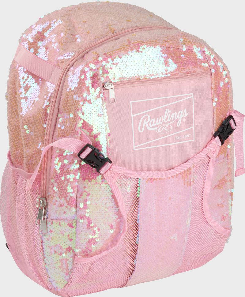 Rawlings T-Ball Youth Backpack, Pink loading=
