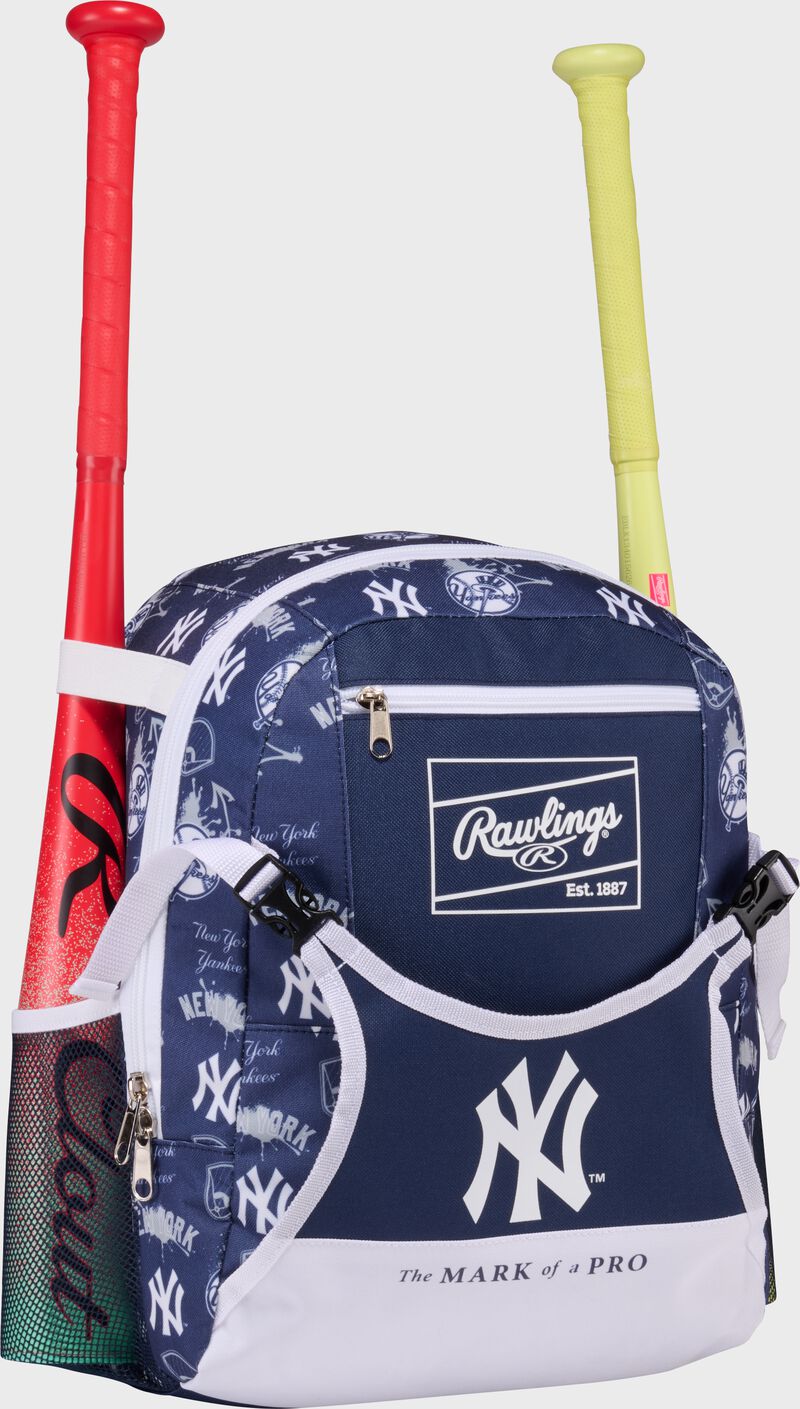Rawlings MLB Team MLB T-Ball Backpack, All 30 Teams