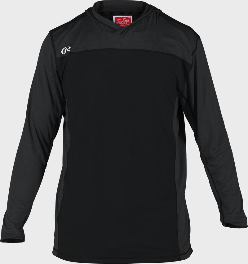 Rawlings ColorSync Lightweight Hoodie, Youth XL, Black