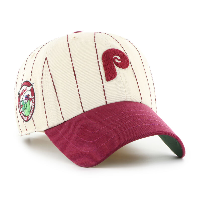 Philadelphia Phillies Rawlings '47 Brand Pinstripe Clean Up Hat