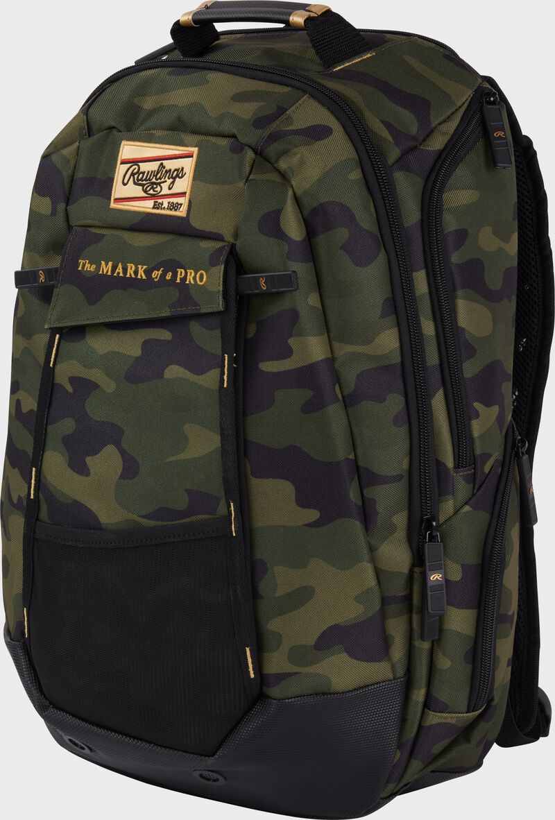 Rawlings Gold Collection Utility Backpack, Camo, RSGGCUBKPK-MYCM