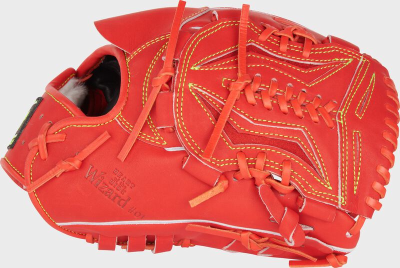 Thumb of a red orange Rawlings Heart of the Hide Japan Series 11.75" glove