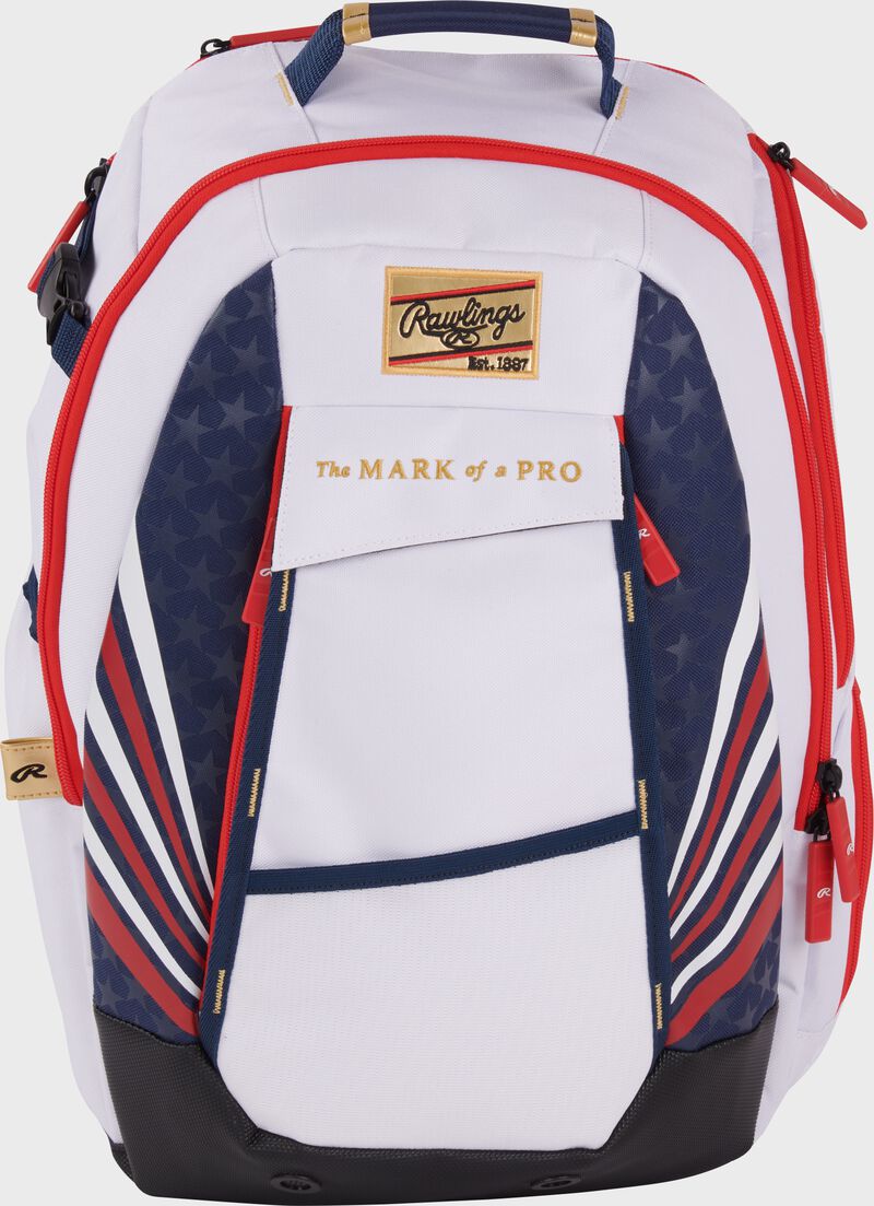 Rawlings Gold Collection Backpack, USA, RSGGCBKPK-US