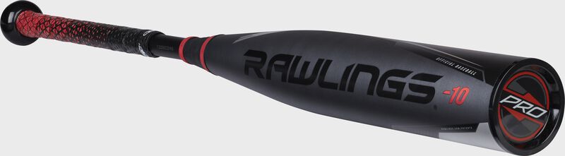 3/4 angle view of a 2022 Quatro Pro USSSA Baseball bat - SKU: UT2Q