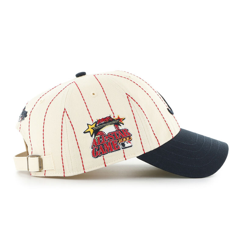 Atlanta Braves Rawlings '47 Brand Pinstripe Clean Up Hat