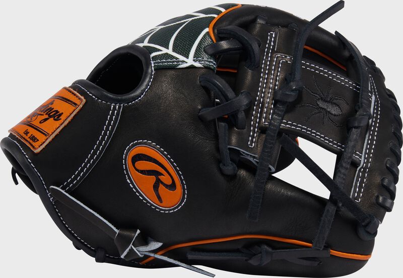 Rawlings Halloween Heart of the Hide 11.5-Inch Infield Glove, Right Hand Throw