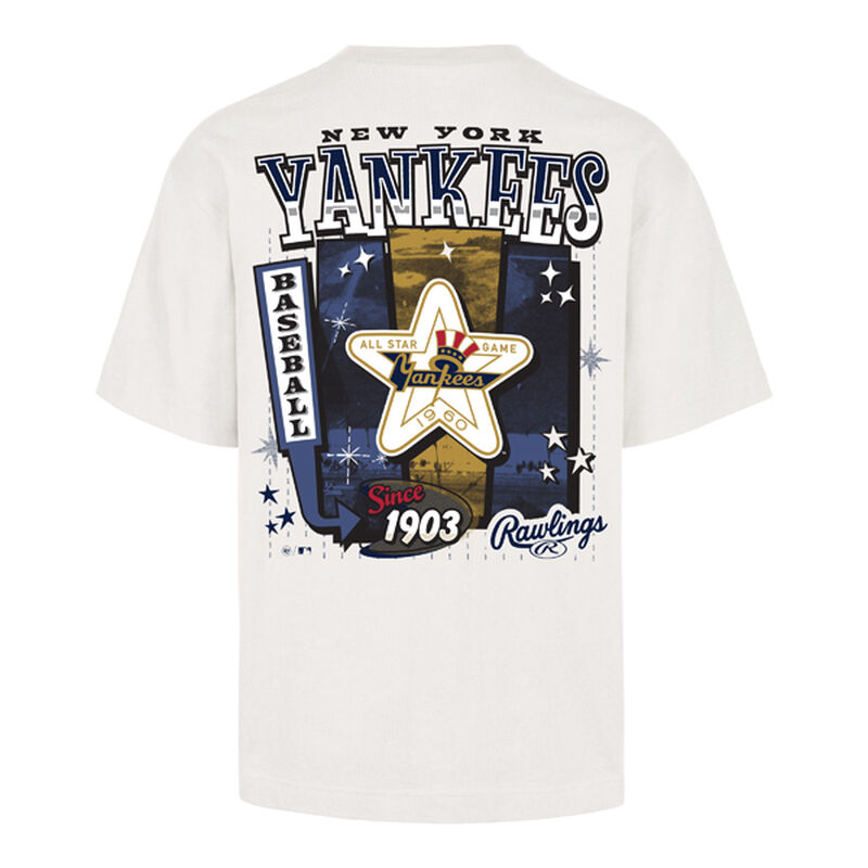 New York Yankees Rawlings x '47 Brand Foundation Tee, Adult S