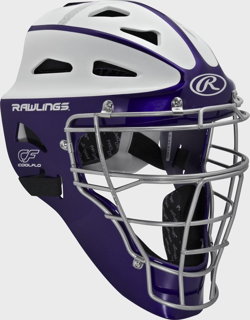 A Velo Softball Catchers Helmet | Adult & Youth - SKU: SBCHV loading=