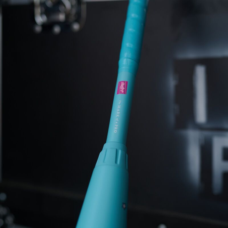 Rawlings Icon Fest Light Blue USSSA Baseball Bat, -10, 31 in
