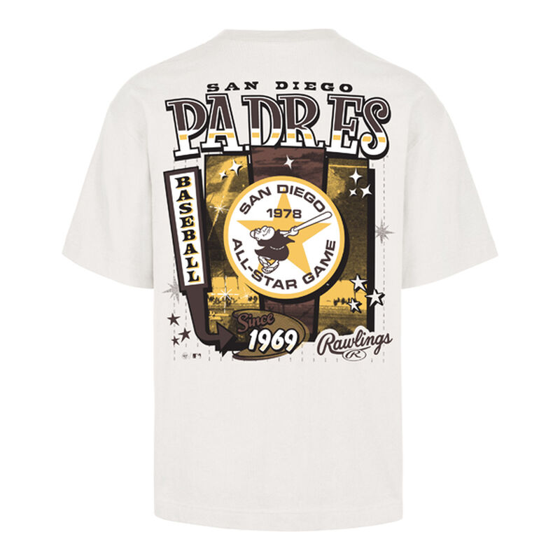 San Diego Padres Rawlings x '47 Brand Foundation Tee, Adult S