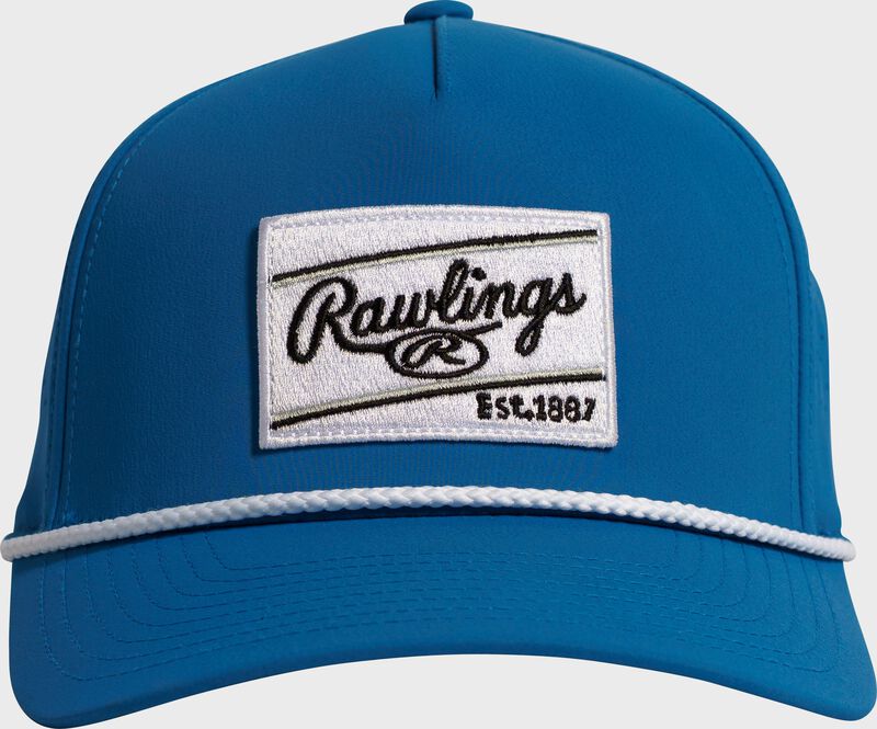 Rawlings Dusty Blue Rope Patch Hat