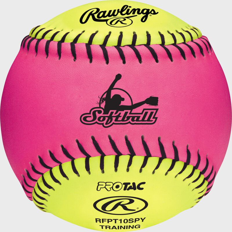 Rawlings 10 in Training Softballs loading=