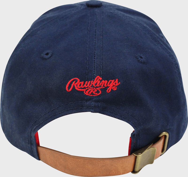 Back view of Women's Change Up Navy Baseball Stitch Hat - SKU: RC40000-400