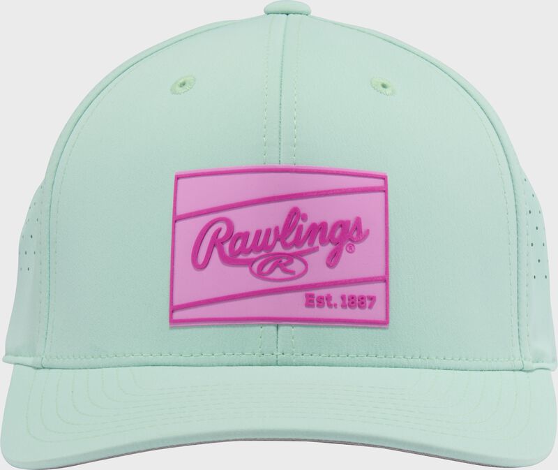 Rawlings Mint Performance Curved Bill Snapback Hat