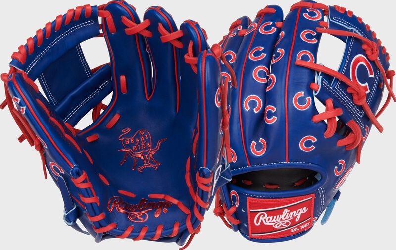 Chicago Cubs Heart of the Hide 11.75-Inch Infield Glove, Right Hand Throw