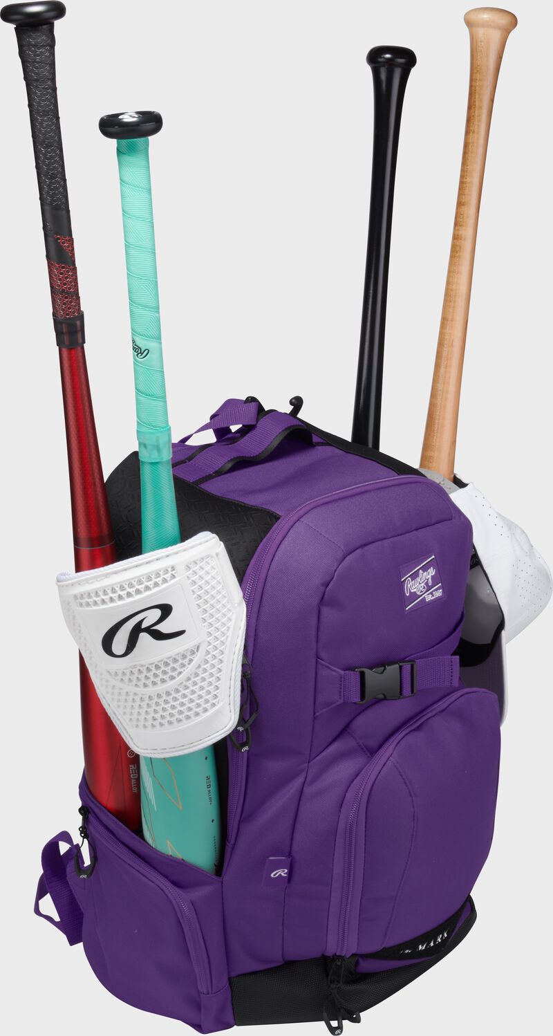 Rawlings Journey Players Backpack, Purple