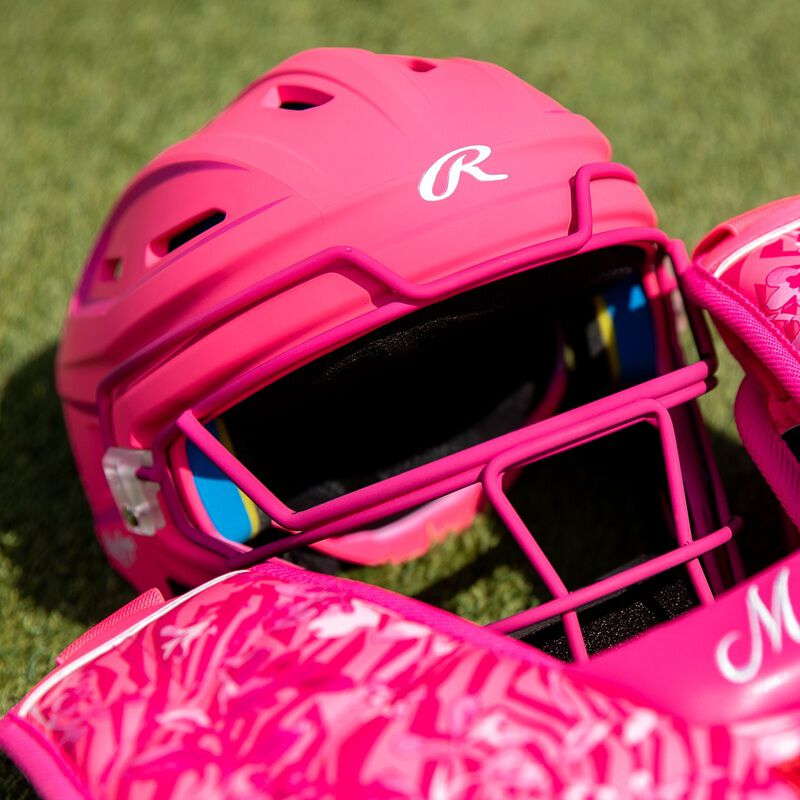 Rawlings Mother's Day Mach Pro Series Catcher's Set, Large