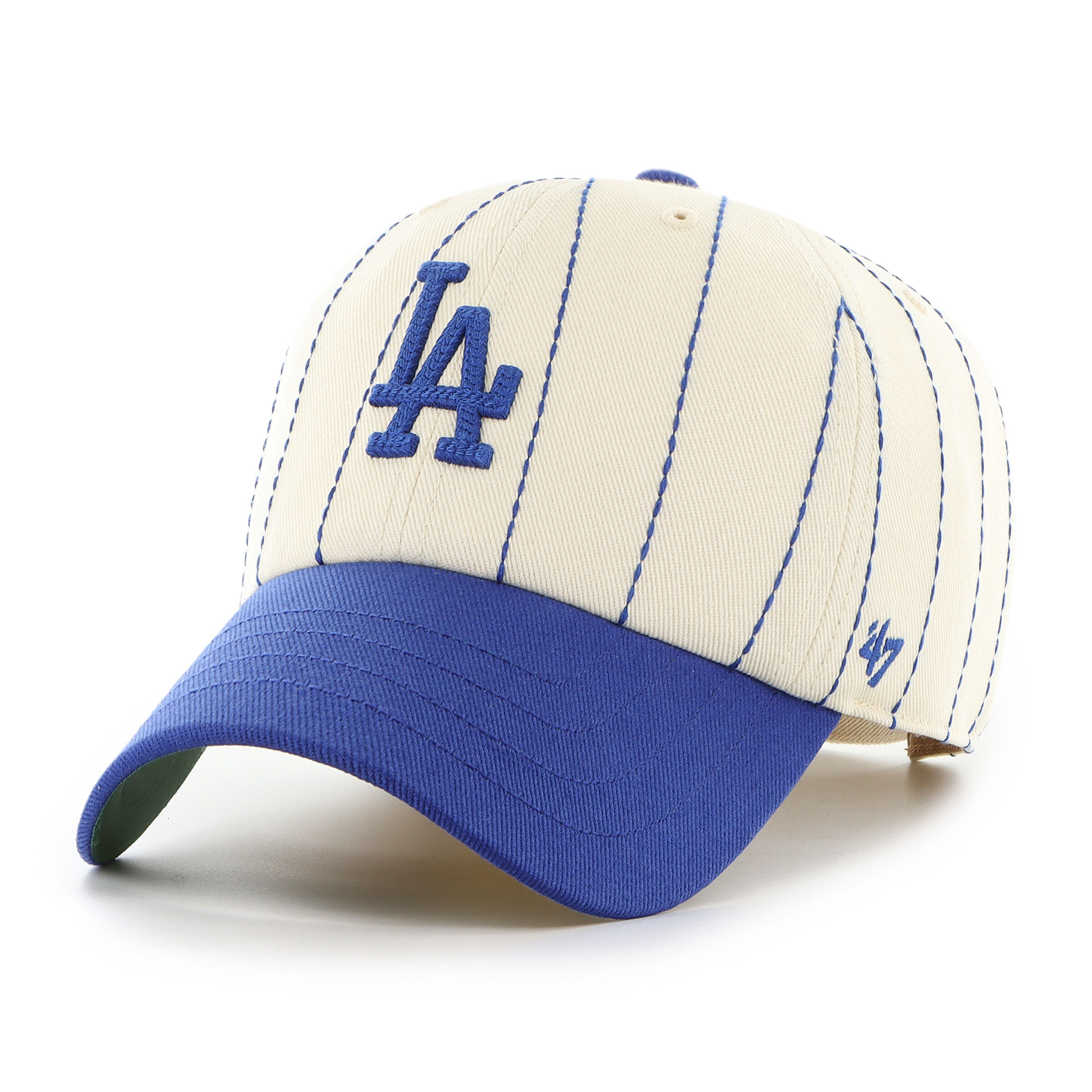 Los Angeles Dodgers Rawlings '47 Brand Pinstripe Clean Up Hat