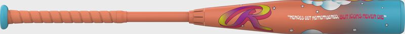 Rawlings Icon Fest Peach USSSA Baseball Bat, -10, 31 in