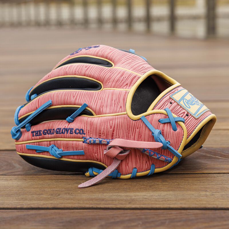 Rawlings Wood-Grain Exclusive 11.5 Inch Infield Glove, Right Hand Throw